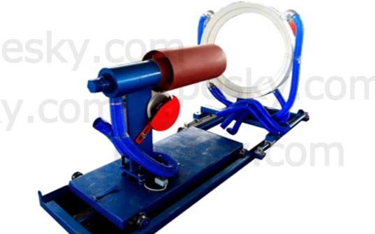 Sizing device of the pe foam sheet line Sizing device of the pe foam sheet line