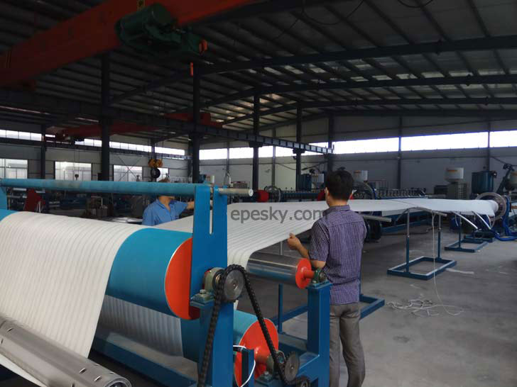 Plank Foam Without Adhesive production line  Plank Foam Without Adhesive production line